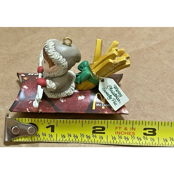 Enesco McDonald's Christmas Ornament Christmas Kayak 1992 Vintage Collectible - Picture 8 of 16